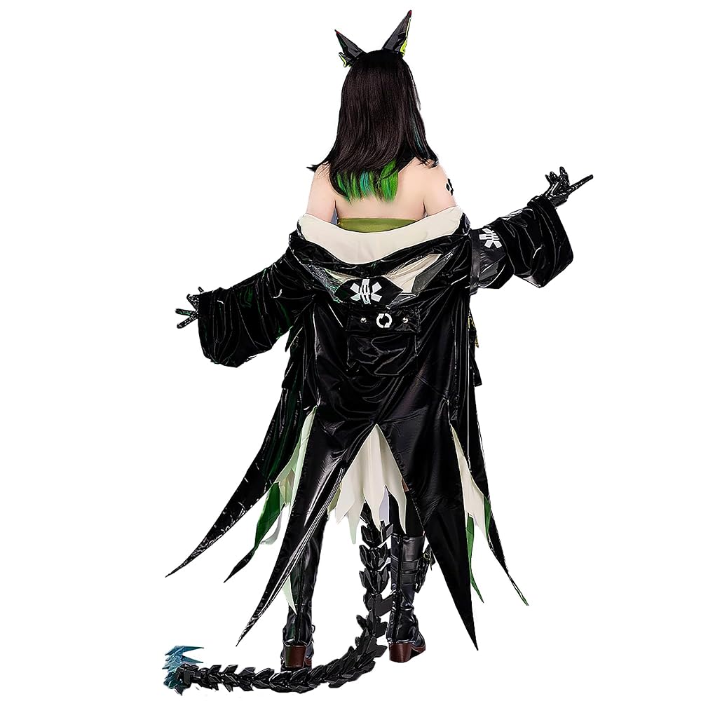 Amazon.co.jp: [エルフ森林] アークナイツ Mon3tr コスプレ 衣装